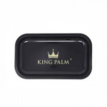 Rolling Tray King Palm Black Medium (10.5x6.5cm)